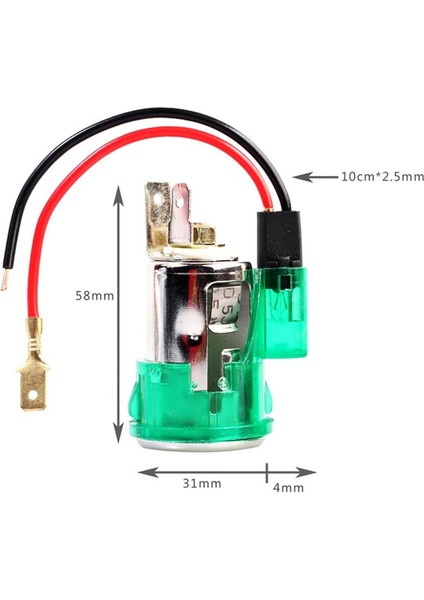 12V 120W Işıklı Oto Çakmaklık - Kırmızı fiyatları