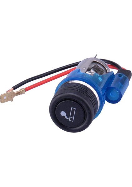 12V 120W Işıklı Oto Çakmaklık - Mavi
