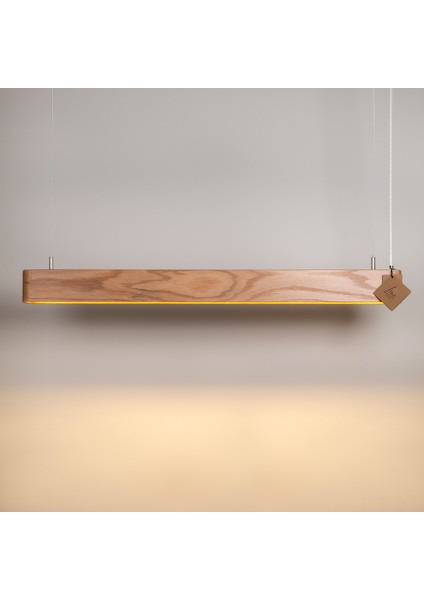 Soft Modern Ahşap Aydınlatma - Minimal LED Sarkıt Avize