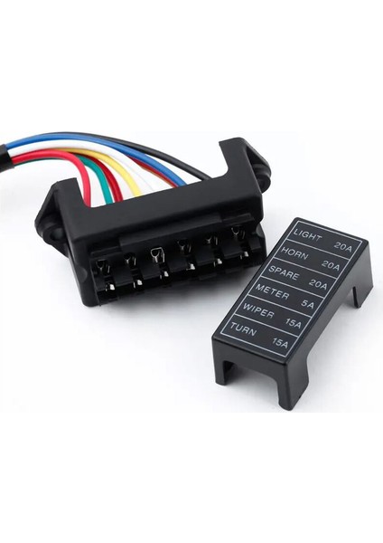 6 Kanal Oto Bıçak Sigorta Kutusu - Kablolu fiyatları