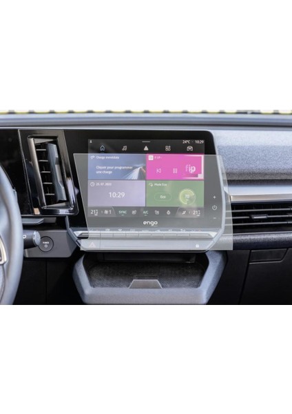 Renault Megane E Tech Multimedya Mat Ekran Koruyucu 9 Inç Şeffaf fiyatları