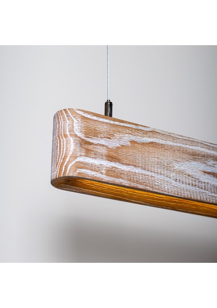 Soft Modern Ahşap Aydınlatma - Minimal LED Sarkıt Avize