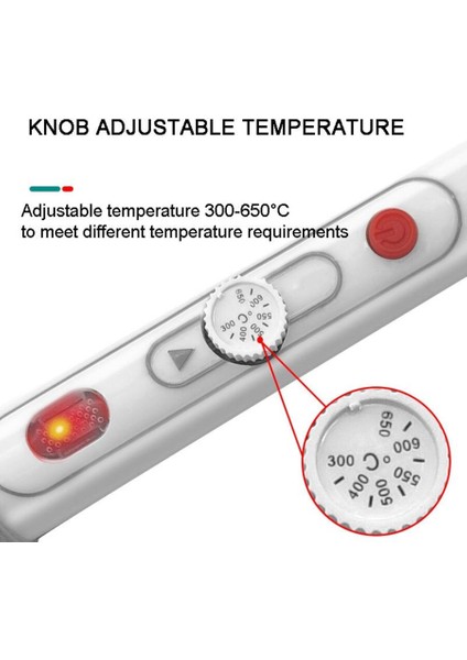 Analog Isı Ayarlı 100W Kalem Havya modelleri