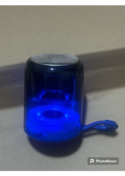 Işıklı Taşınabilir Bluetooth Hoparlör