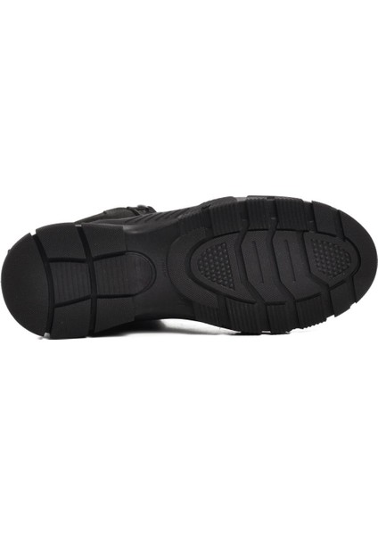 240038 Siyah Nubuk Deri Erkek Bot indirimleri