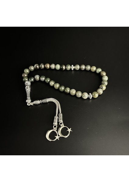 Afrika Yeşim 8 mm 33'lük Doğal Taş Tesbih modelleri
