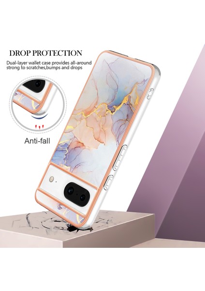 Google Pixel 8 Tpu Kasası Imd Desen Elektrumanlı Telefon Kapağı Için (Yurt Dışından) modelleri