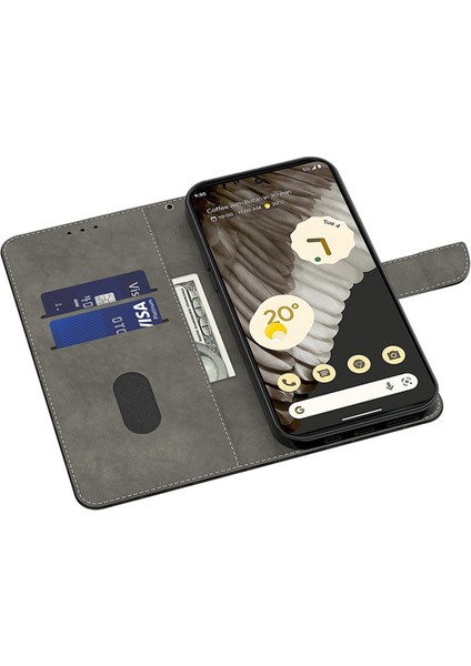 Google Pixel 7A Şok Geçirmez Cüzdan Telefon Kasası Önleme Önleyici Deri Flip Kapak (Yurt Dışından) fırsatları