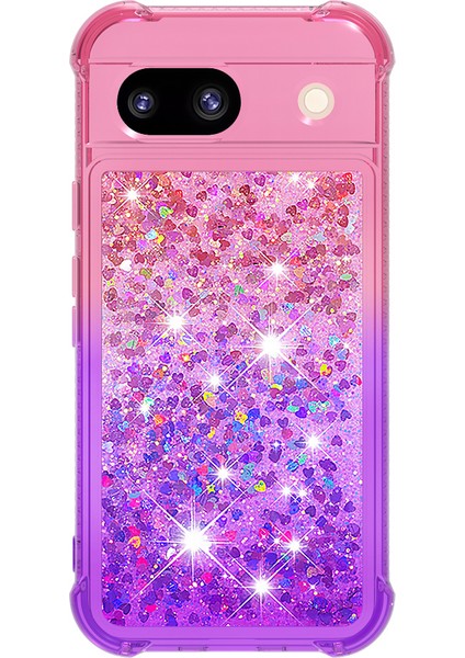 Google Pixel 8A Gradyan Akan Sıvı Telefon Kapağı (Yurt Dışından) modelleri