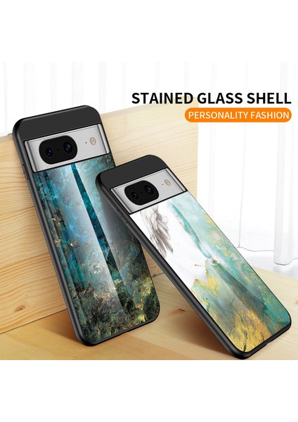 Google Pixel 8 Mermer Desen Temizli Cam Kılıf Pc+Tpu Koruyucu Telefon Kapağı (Yurt Dışından) indirimleri