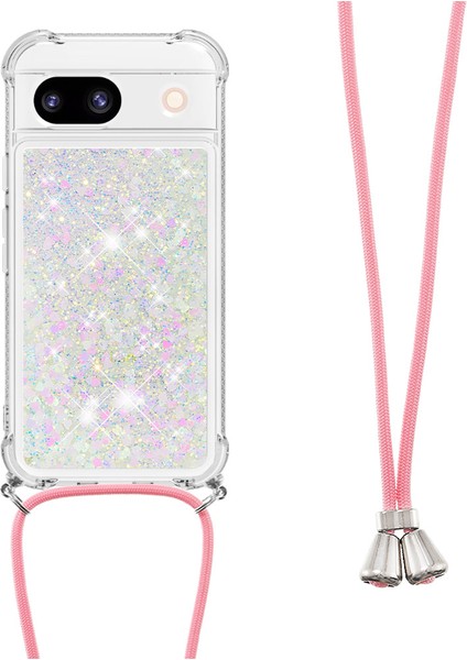 Google Pixel 8A Kayan Tpu Telefon Kapağı Lanyard ile (Yurt Dışından) fiyatları