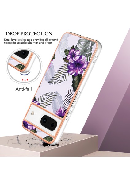 Google Pixel 8 Tpu Kasası Imd Desen Elektrumanlı Telefon Kapağı Için (Yurt Dışından) modelleri