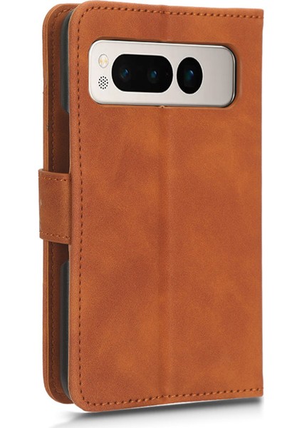 Google Pixel Fold Cilt-Touch Stand Case Cüzdan Anti-Drop Pu Deri Telefon Kapağı (Yurt Dışından) indirimleri