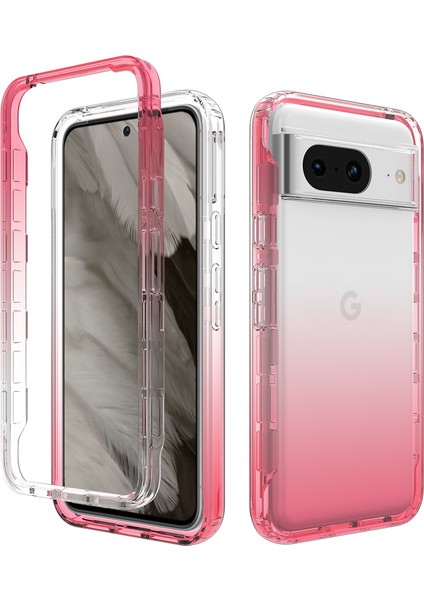 Google Pixel 8 Şeffaf Gradyan Telefon Kapağı (Yurt Dışından)