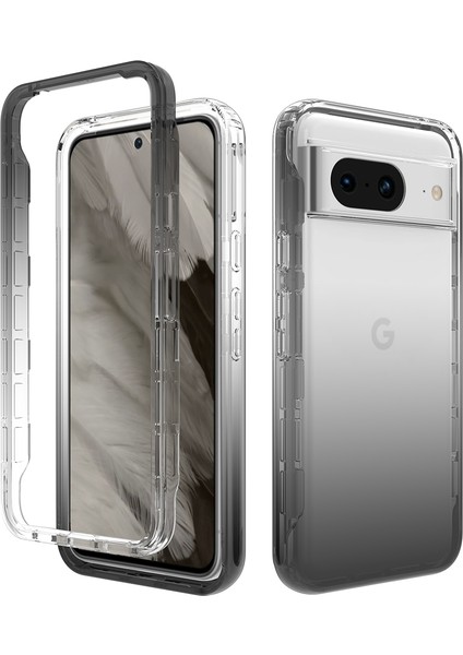 Google Pixel 8 Şeffaf Gradyan Telefon Kapağı (Yurt Dışından)