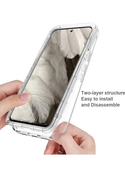 Google Pixel 8 Şeffaf Gradyan Telefon Kapağı (Yurt Dışından) modelleri