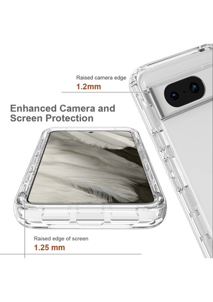 Google Pixel 8 Şeffaf Gradyan Telefon Kapağı (Yurt Dışından) fırsatları