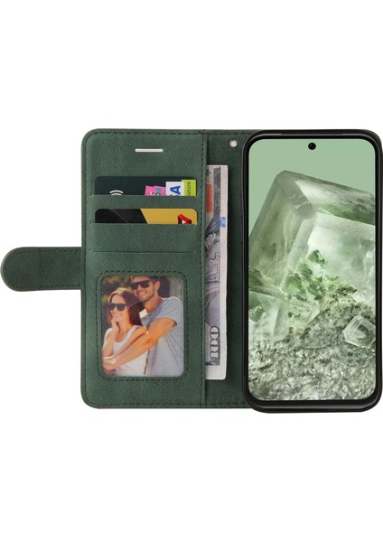 Google Pixel 8A Çizgiye Karşı Kabuklu Cüzdan Stand Telefon Kapağı (Yurt Dışından) fiyatları