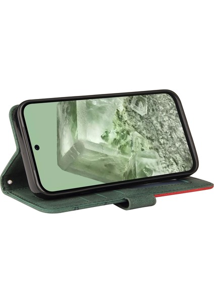 Google Pixel 8A Çizgiye Karşı Kabuklu Cüzdan Stand Telefon Kapağı (Yurt Dışından) modelleri