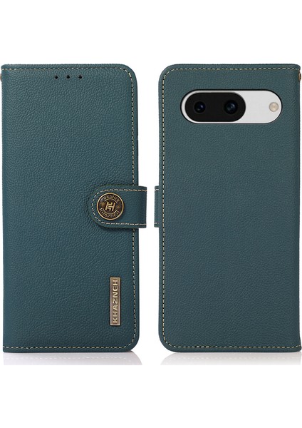 Google Pixel 8A Cüzdan Rfıd Engelleme Telefon Stand Kapağı (Yurt Dışından)