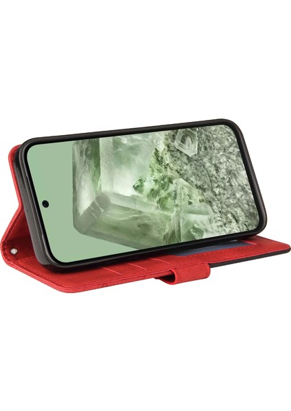 Google Pixel 8A Çizgiye Karşı Kabuklu Cüzdan Stand Telefon Kapağı (Yurt Dışından) modelleri