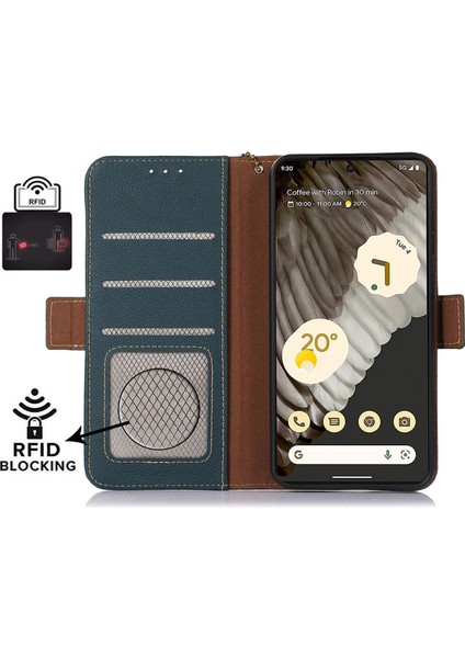 Google Pixel 8A Rfıd Engelleme Telefon Cüzdan Kapağını (Yurt Dışından) modelleri