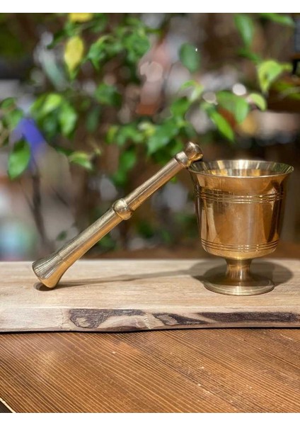 Madeni Pirinç Havan (No:1) 1180 gr