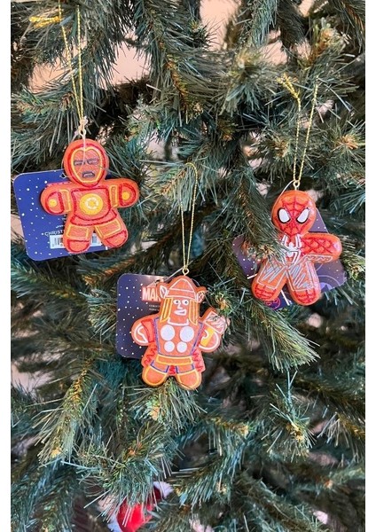 Gingerbread Iron Man Yılbaşı Ağaç Süsü – 8cm fırsatları