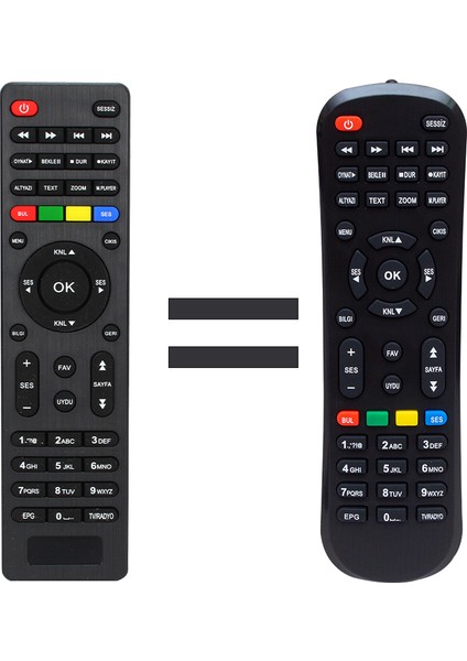 Kr Mersat Vıp*hometech*korax*techniksat Mini Hd* Starcom 2000-2050 Hd Kumanda (2087=17372)