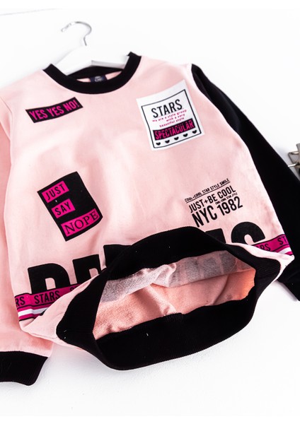 Yazı Baskılı Kız Çocuk Eşofman Takım indirimleri