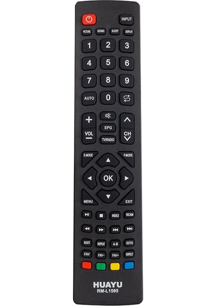 RM-L1595 Telefunken Ambalajlı LCD LED Tv Unıversal Kumanda