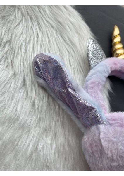 Unicorn Model Hareketli Peluş Kulaklık