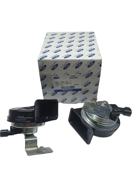 Ford Connect Salyangoz Korna Takımı 2 Adet Fomoco Orjinal Italyan 2002-2013