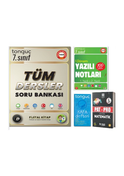 7. Sınıf Soru Bankası Tüm Dersler 7. Sınıf Yazılı Notları 1. Dönem 1 ve 2. Yazılı