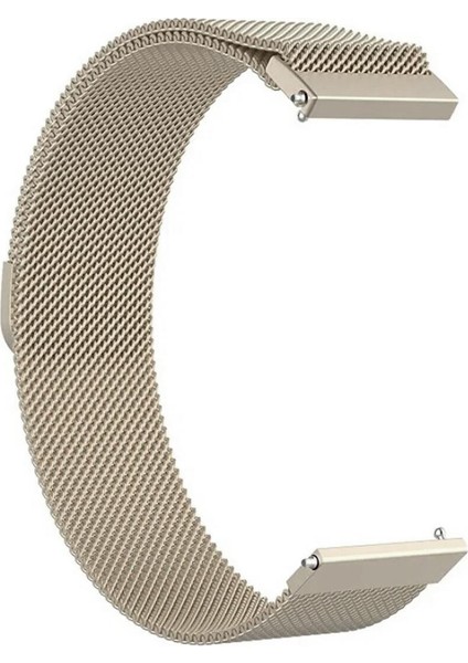 Huawei Watch Gt4 41 mm (18 Mm) Uyumlu Mıknatıslı Hasır Metal Örgü Kordon Milanese Kayış Milano Loop modelleri