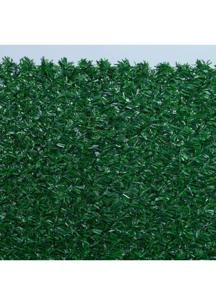 Çim Çit - Çimli Tel - 42 mm Göz Aralıklı Yapay Çimli Çit - Sık Dokuma Yapay Çit Çimi - 50 Cm, 1 Metre