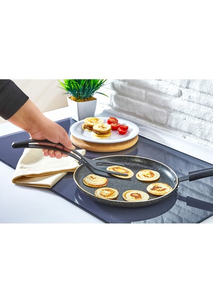 Maşalı Spatula Yanmaz Teflon