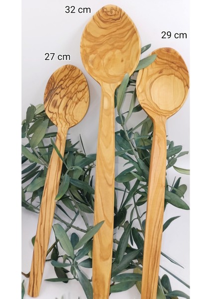Zeytin Ağacı 3 Lü Kaşık Seti