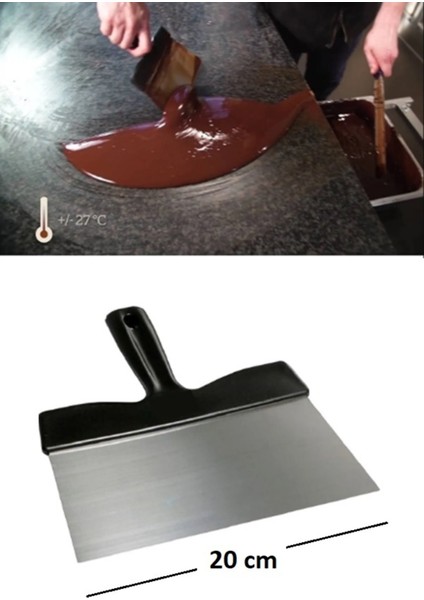 Çikolata Temperleme Spatulası