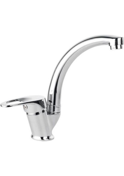 Uzun Mutfak Eviye Kuğu Lavabo Bataryası