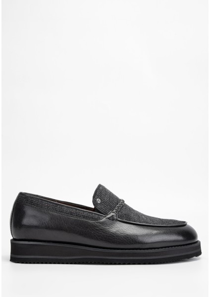 Erkek Hakiki Deri/tekstil Loafer Ayakkabı 477 66003 Erk Ayk SK23/24