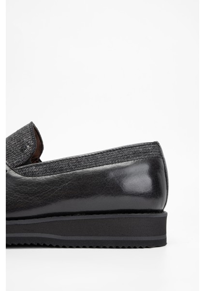 Erkek Hakiki Deri/tekstil Loafer Ayakkabı 477 66003 Erk Ayk SK23/24