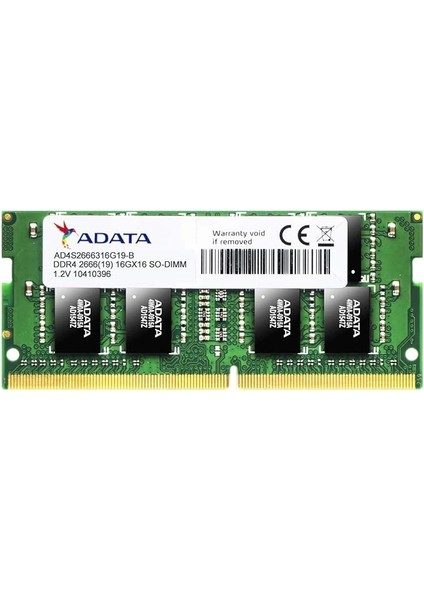 AD4S2666316G19-B 16GB 2666MHZ Ddr4 Notebook Ram