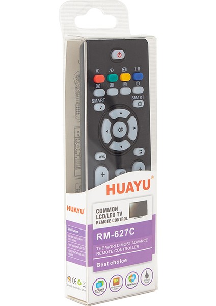 Ayt Huayu Kl RM-627C Phılıps RC-2603 Smart/smart Blisterli LCD LED Tv Kumanda fiyatları