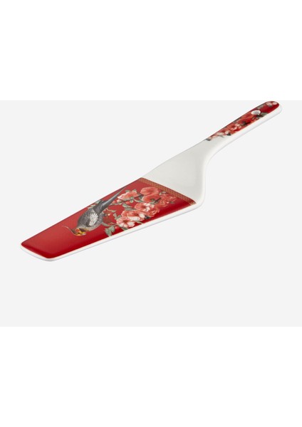Magic Garden Kırmızı Porselen Spatula 26 cm