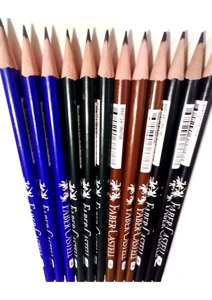 Faber Castell Kurşun Kalem Şövale - 5 Adet