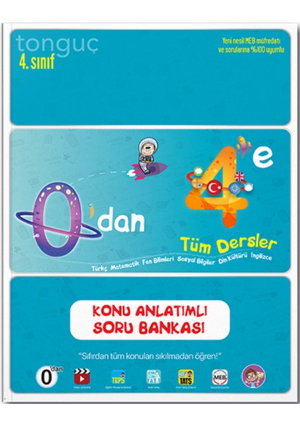 4. Sınıf Tüm Dersler Zoru Bankası 0'dan 4'e Konu Anlatımlı Soru Bankası