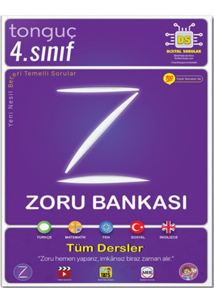 4. Sınıf Tüm Dersler Zoru Bankası 0'dan 4'e Konu Anlatımlı Soru Bankası