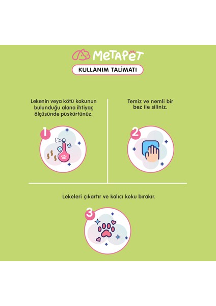 Doğal Çiçek Kokulu Kedi Idrar Ve Çişi Giderici, Tuvalet Lekelerini Çıkarıcı Sprey, 500 ml modelleri