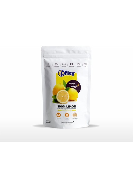 Limon Kurusu Cips Limon 25 Gram (Şekersiz)